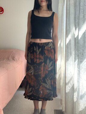 Vintage Midi Skirt